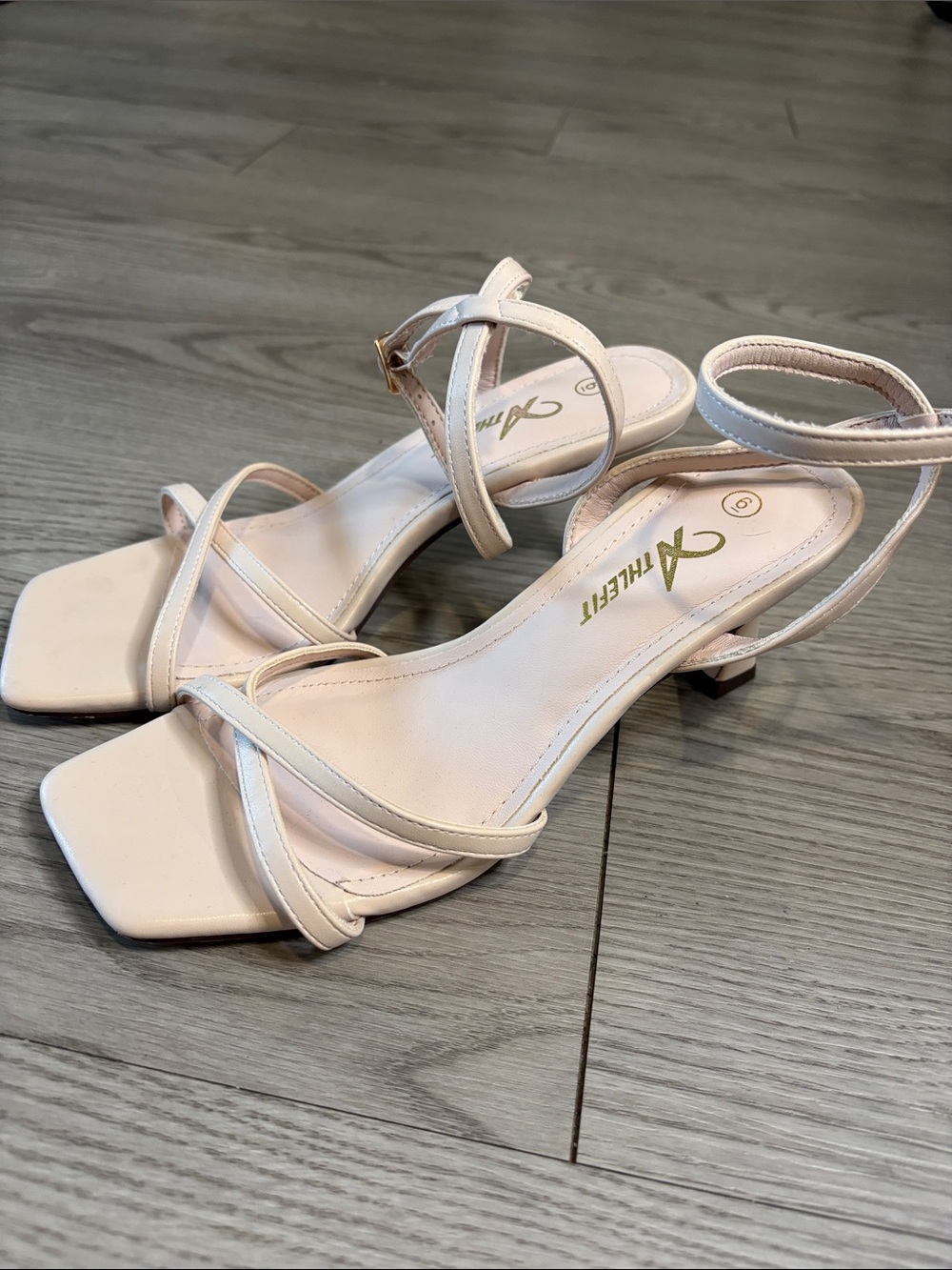 Strappy Low Block Heel Sandals